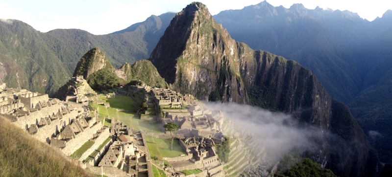 Machu Picchu in Peru is one of the worlds most famous ancient sites