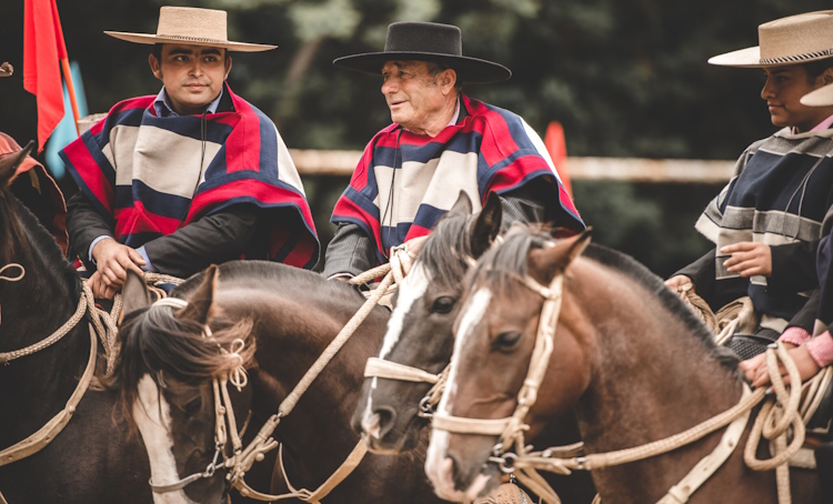 Traditional Chilean cowboys are called Huasos
